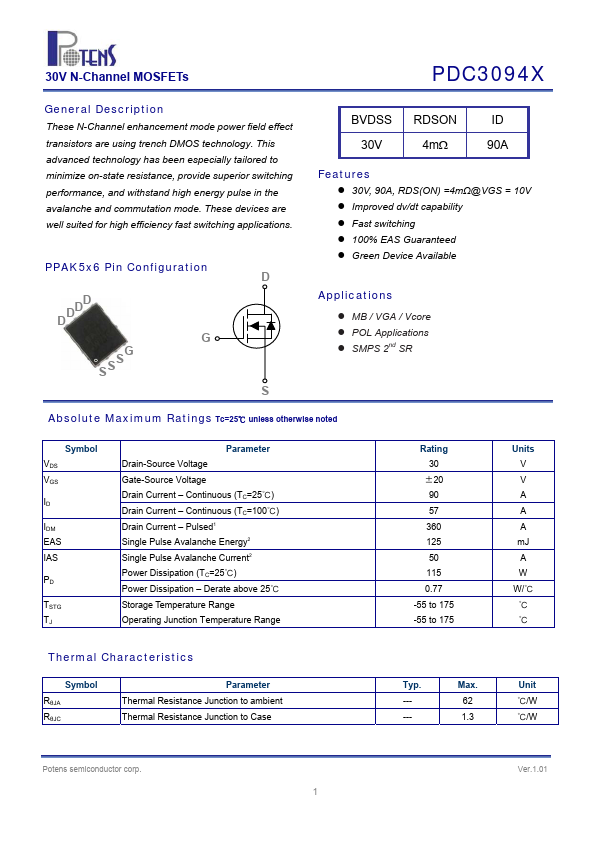 PDC3094X