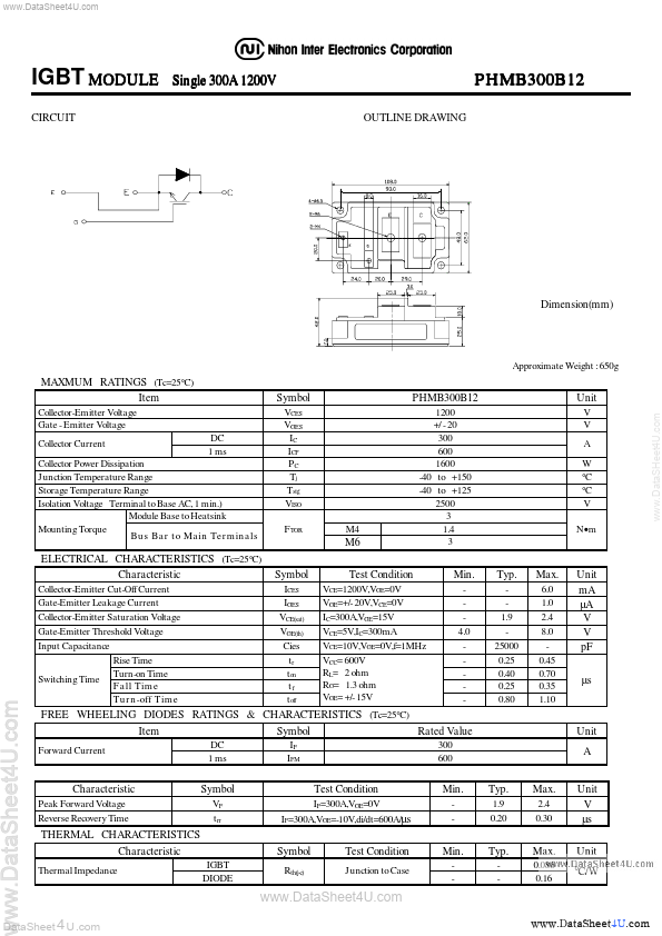 PHMB300B12