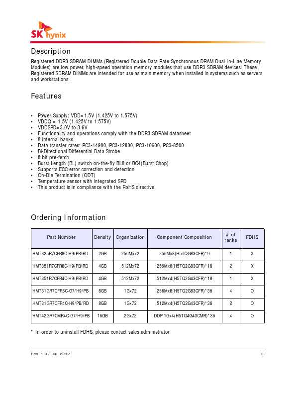 HMT351R7CFR8C