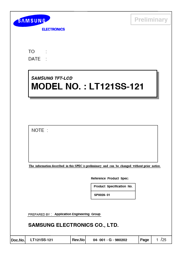 LT121SS-121