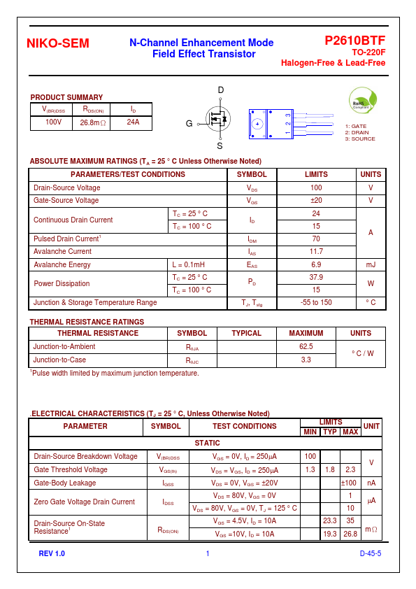 P2610BTF