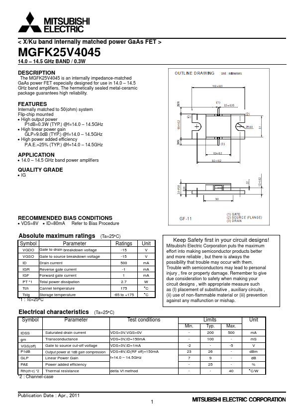 MGFK25V4045