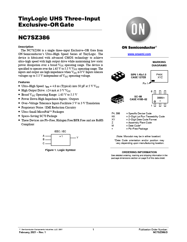 NC7SZ386