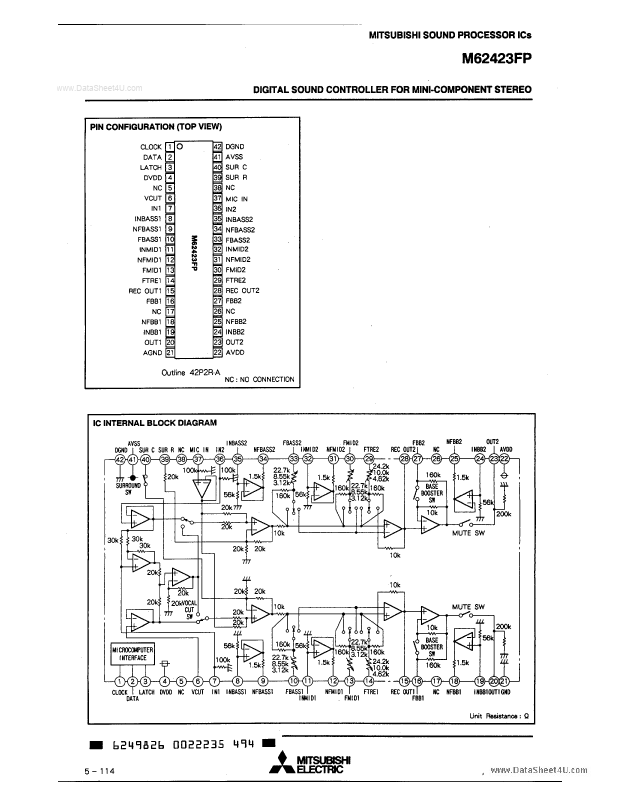 M62423FP