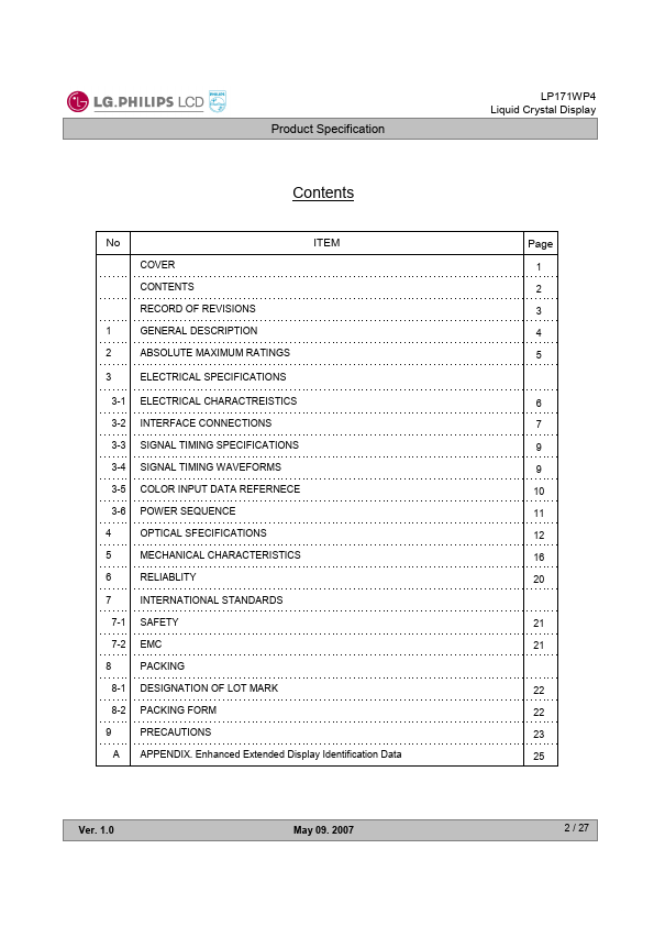 LP171WP4-TL04