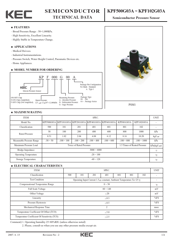 KPF401G03A