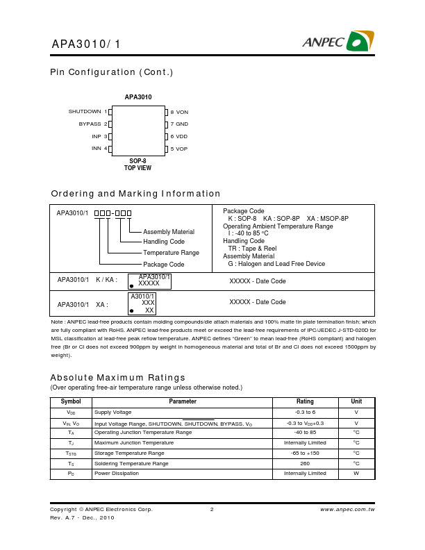 APA3010