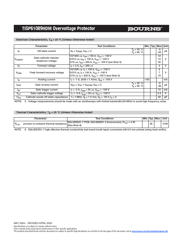 TISP61089HDM