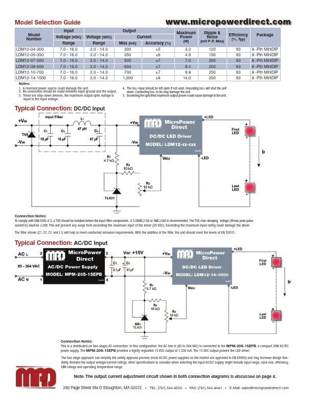 datasheet Preview Page 2