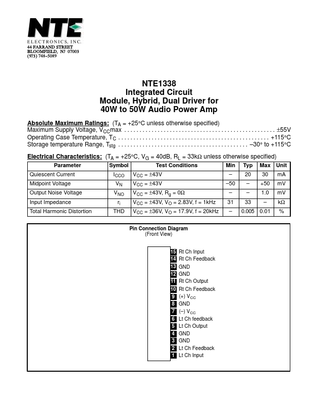 NTE1338