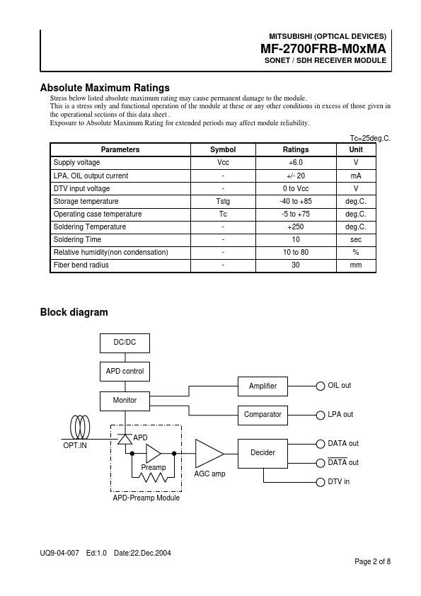 MF-2700FRB-M02MA