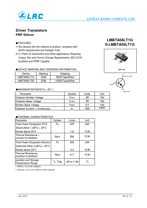 LMBTA56LT1G