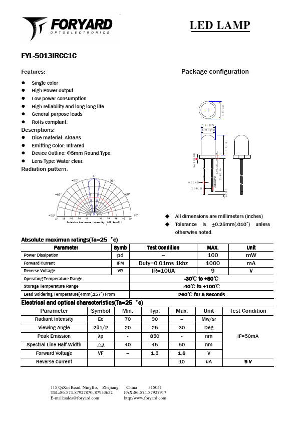 FYL-5013IRCC1C