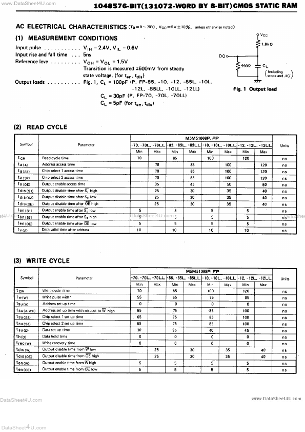 M5M51008FP-70LL