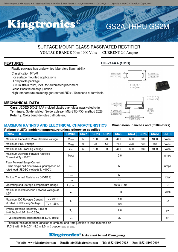 GS2K Datasheet Preview