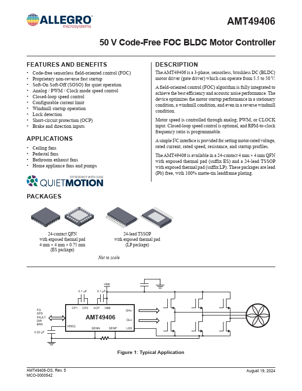 AMT49406 Datasheet Preview