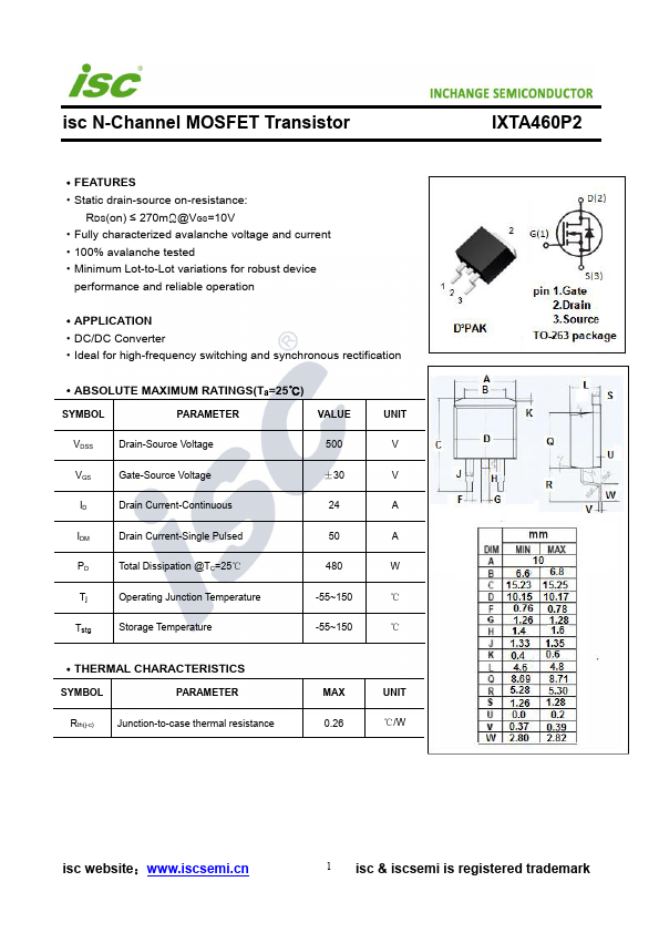 IXTA460P2