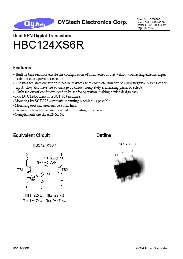 HBC124XS6R