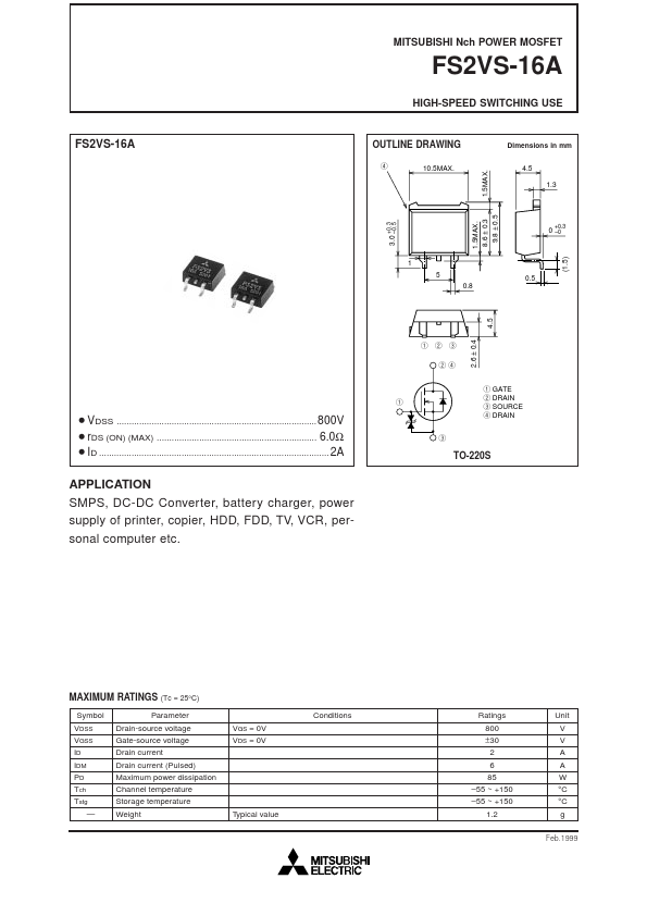 FS2VS-16A