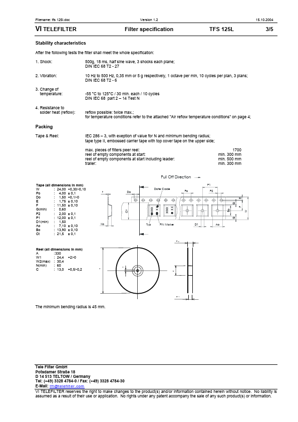 TFS125L