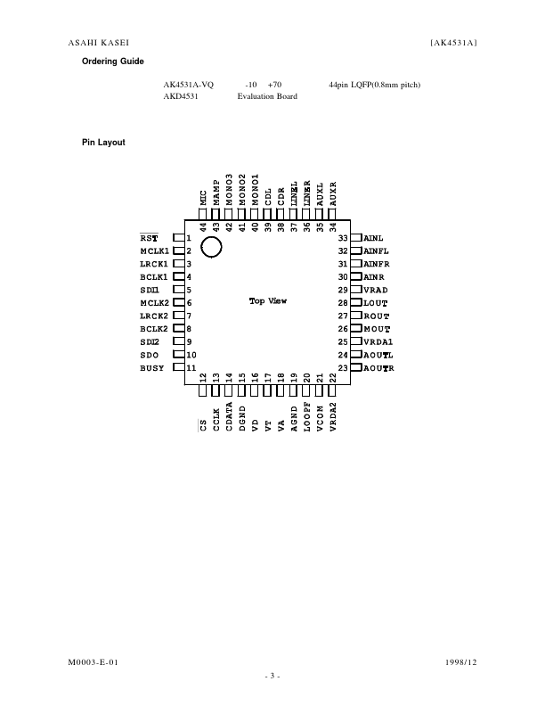 AK4531A