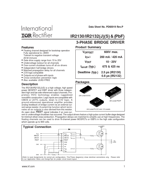 IR2130SPBF