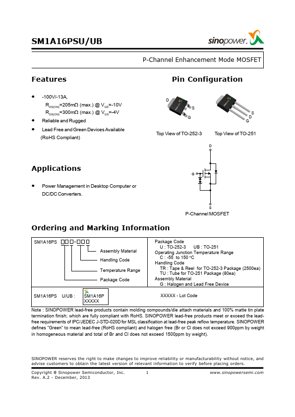 SM1A16PSUB