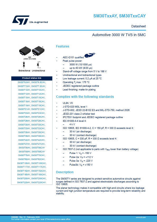 SM30T152AY