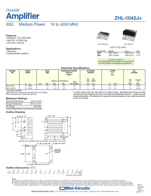 ZHL-1042J