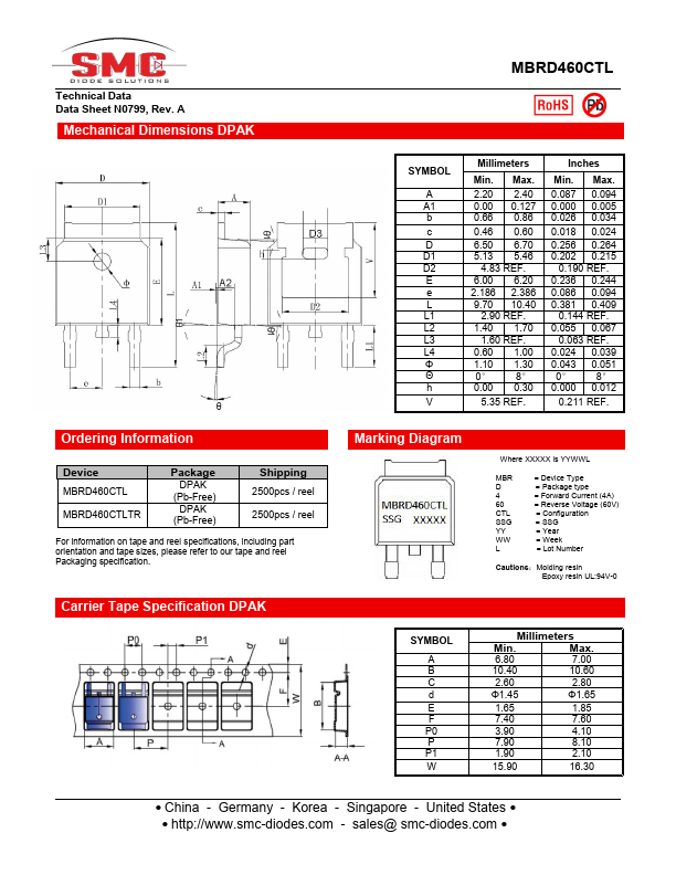 MBRD460CTL