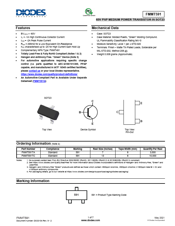 FMMT591TA