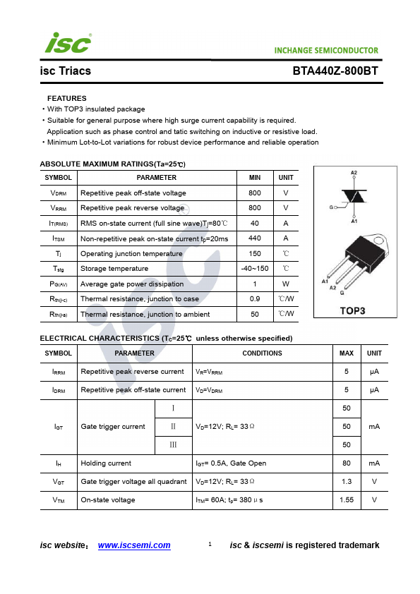 BTA440Z-800BT