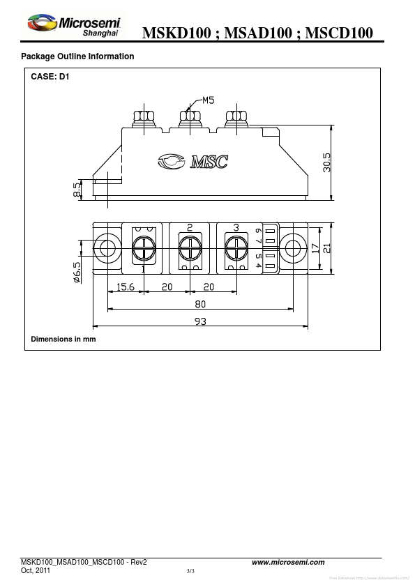 MSCD100