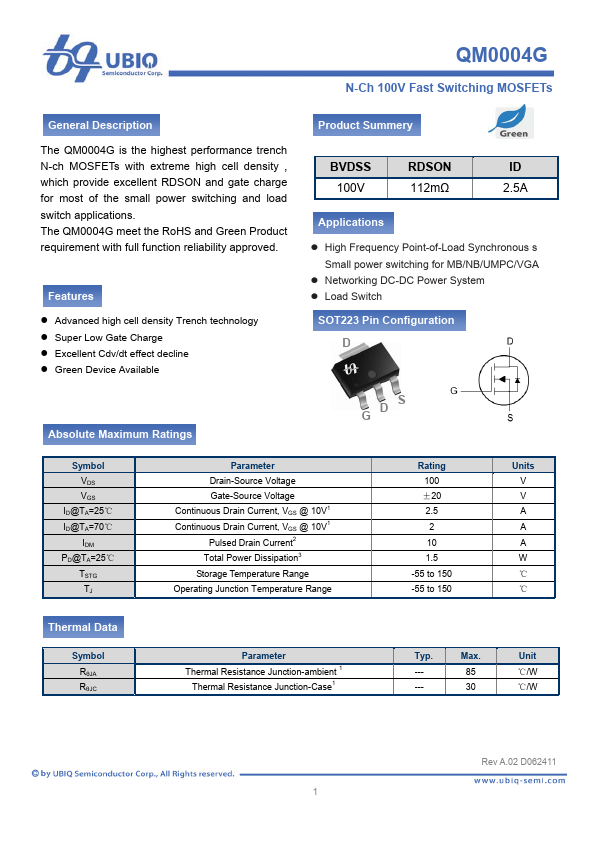 QM0004G