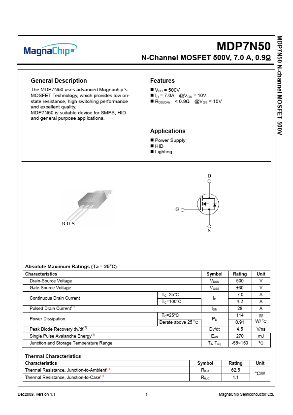 MDP7N50