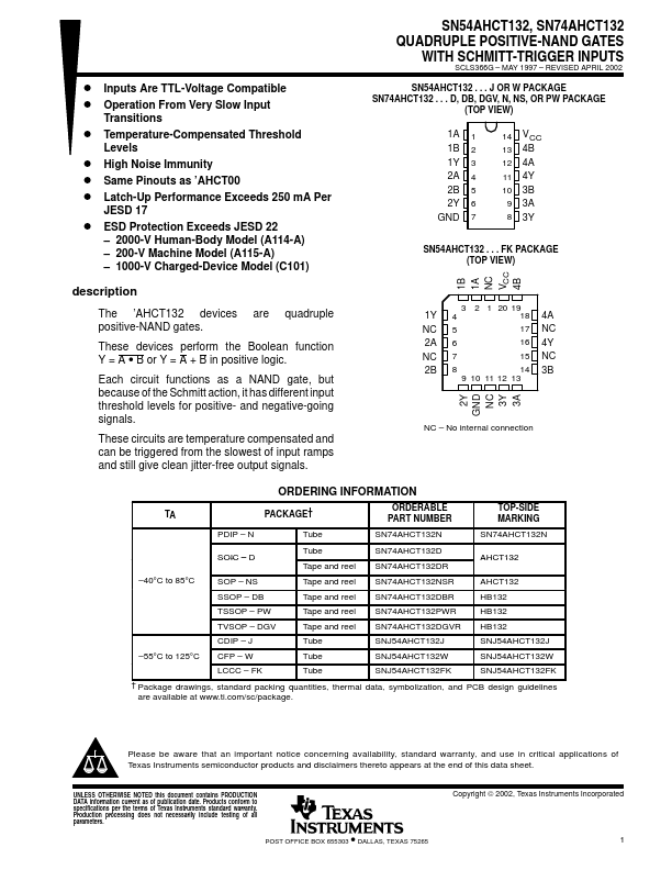 SN74AHCT132D