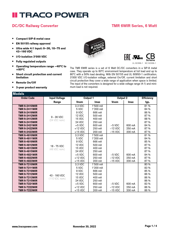 TMR6-4810WIR