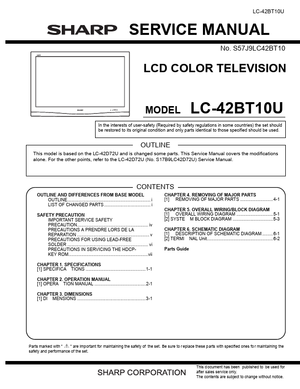 LC-42BT10U