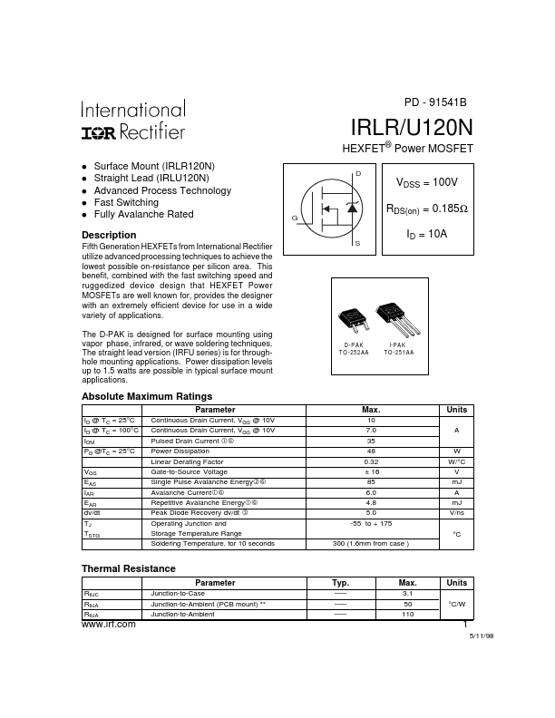 IRLR120N