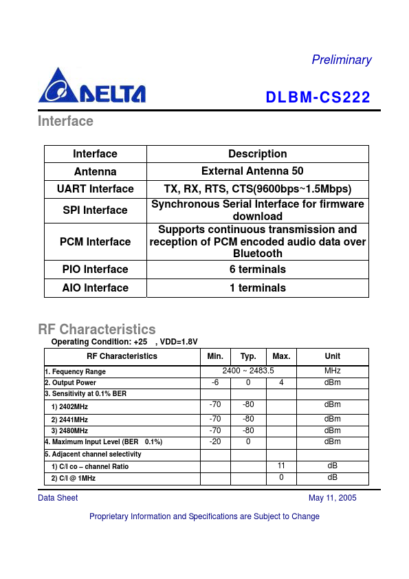 DLBM-CS222