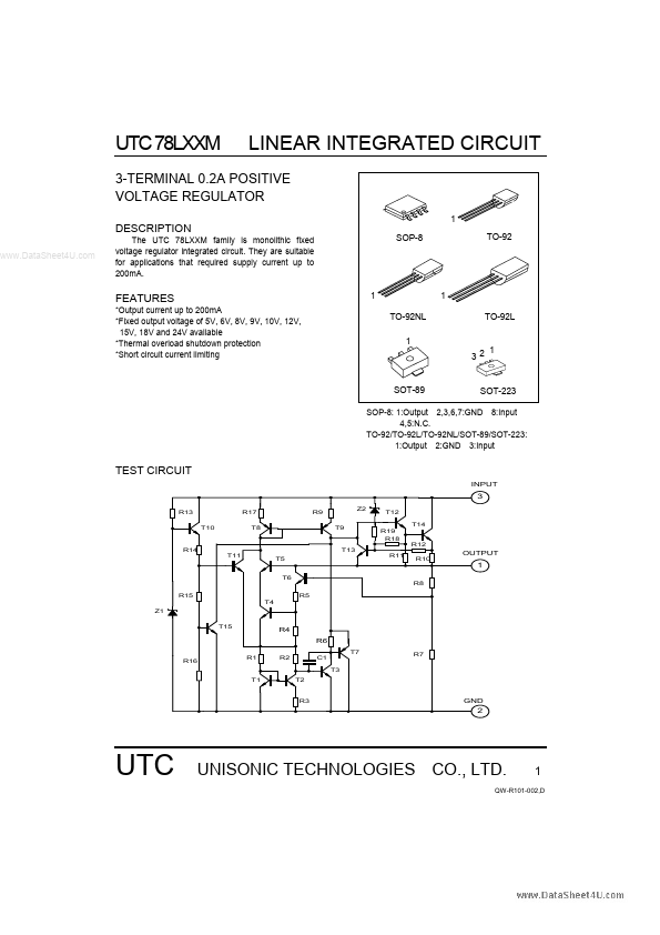 UTC78L09M