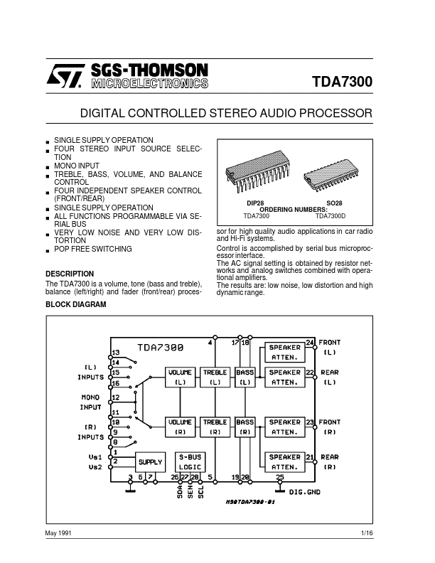 TDA7300