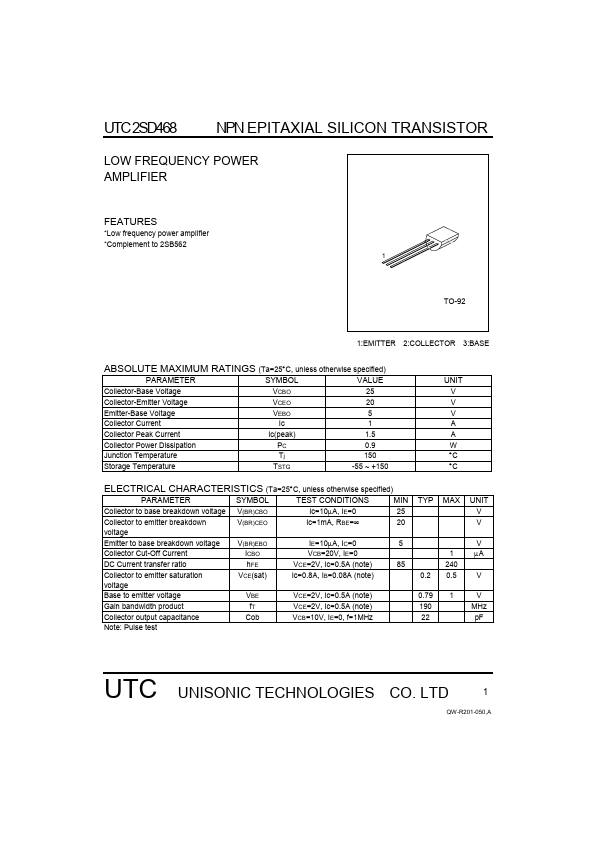 UTC2SD468