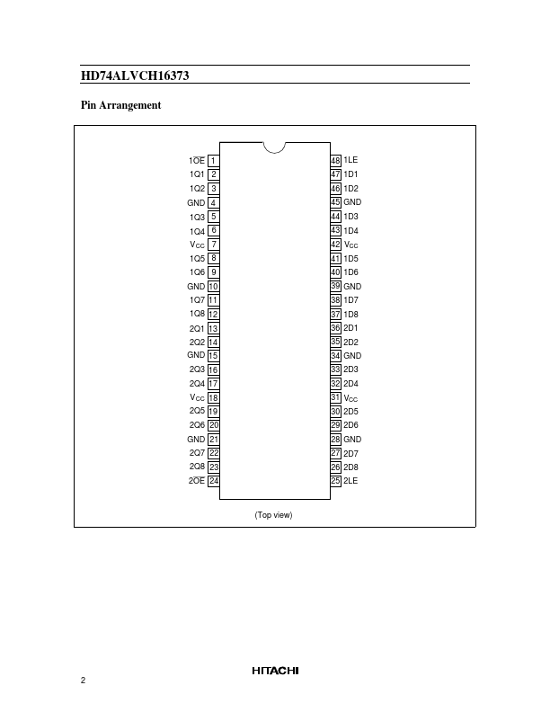 HD74ALVCH16373