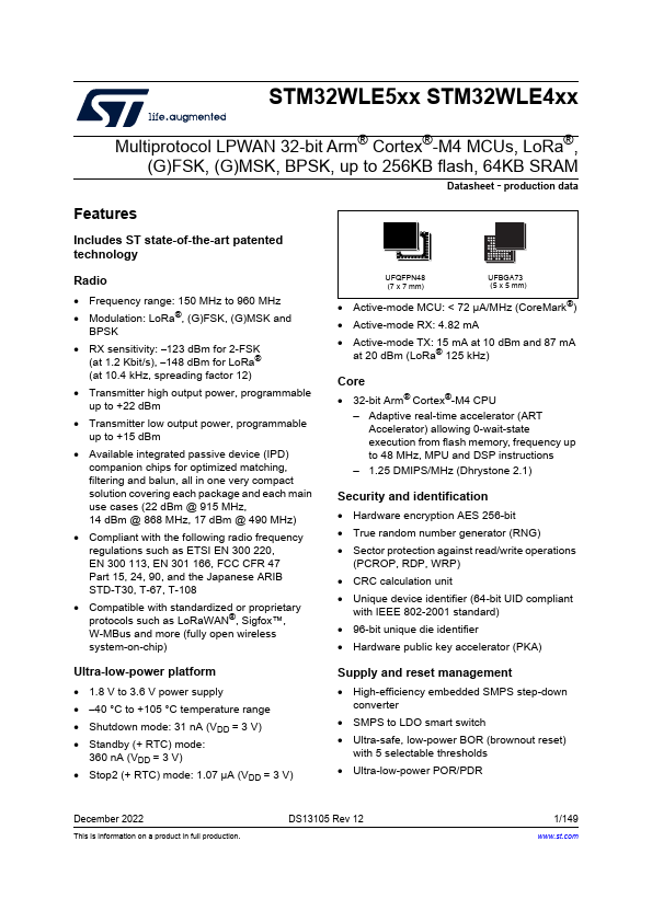 STM32WLE5CB