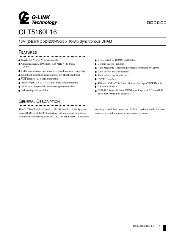 GLT5640AL16