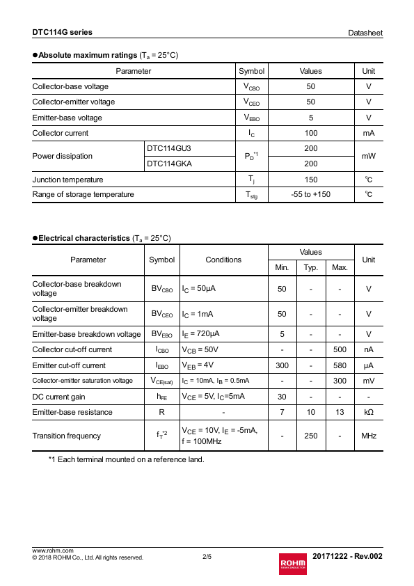 DTC114G