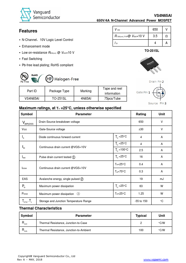 VS4N65AI