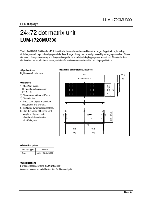 LUM-172CMU300