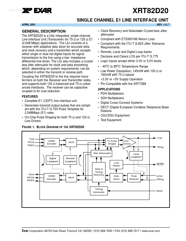 XRT82D20